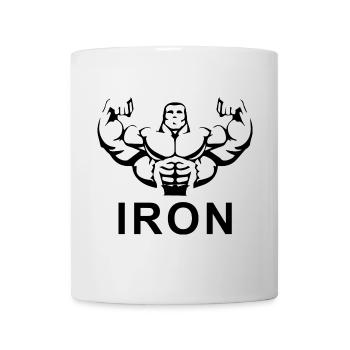 Bodybuilding Gym Workout Muscle - Mug - white - Front