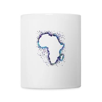 Afrika - Tasse - Weiß - Vorne