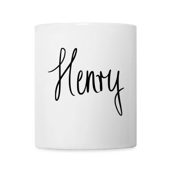 Henry - Tasse - Weiß - Vorne