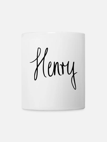 Henry - Tasse - Weiß