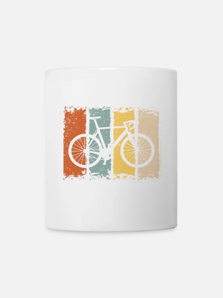 Fahrrad - Tasse - Weiß