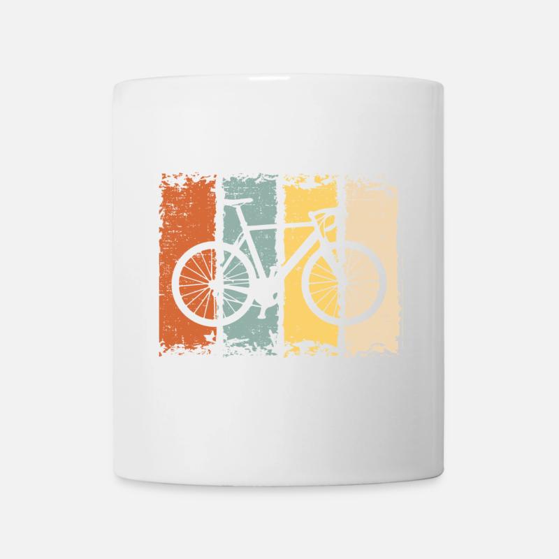 Fahrrad - Tasse - Weiß