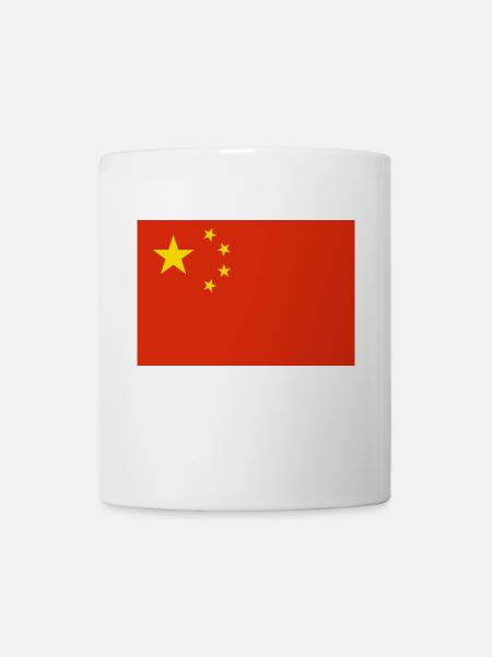 Flag of the People's Republic of China 🇨🇳 - Mug - white