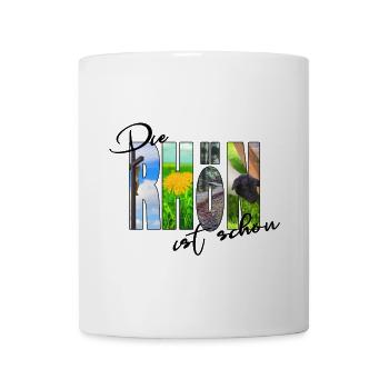 Die Rhön - Tasse - Weiß - Vorne