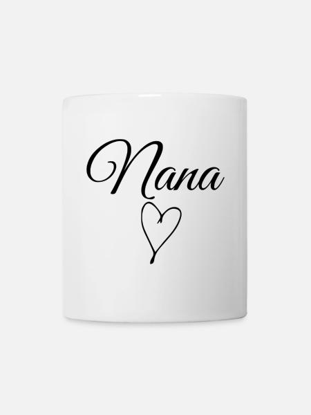 Coeur de Nana - Mug blanc - blanc