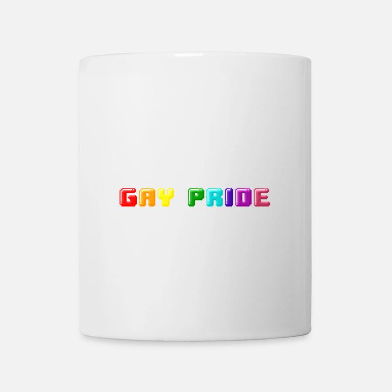 Gay Pride - Tasse - Weiß