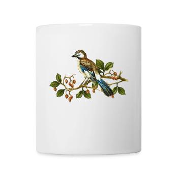 Eichelhäher - Tasse - Weiß - Vorne