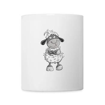 Nope sheep I no statement comic animal motif Fun - Mug - white - Front