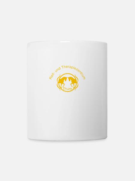 400dpiLogo jaune - Mug blanc - blanc
