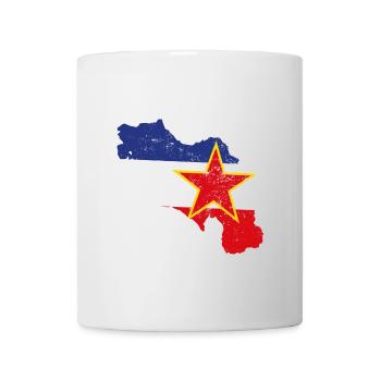 Idée cadeau nostalgie des Balkans Yougoslavie - Mug blanc - blanc - Devant
