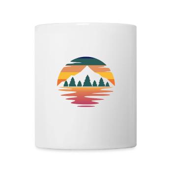 Mountain in color - Mug - white - Front