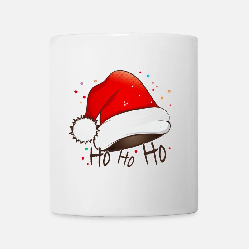 Bonnet de Père Noël pour le Père Noël pour Noël - Mug blanc - blanc