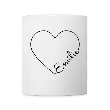 Emilie's name - Mug - white - Front