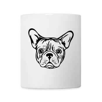 Bulldog français - Mug blanc - blanc - Devant