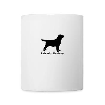 Labrador Retriever Black - Mug - white - Front