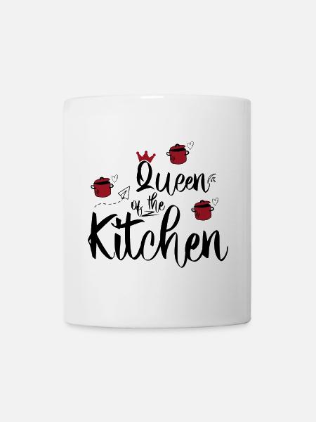 Queen of the Kitchen - Tasse - Weiß