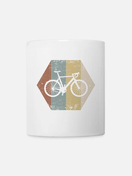 Fahrrad - Tasse - Weiß