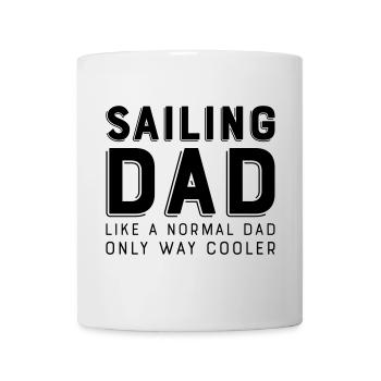 Sailing dad - Mug - white - Front
