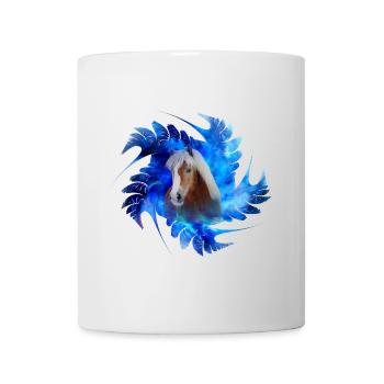 Haflinger Ibiza - Tasse - Weiß - Vorne