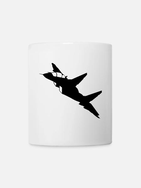 Flugzeug - Tasse - Weiß