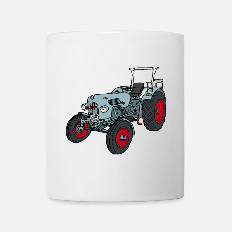 Der Gestreifte - Tasse - Weiß