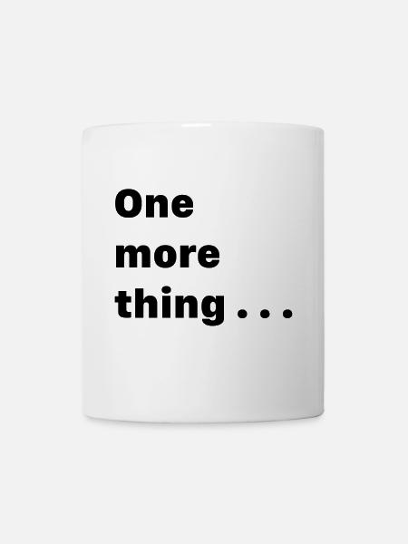 Abstract Geometry Pattern on Canvas - Mug - white