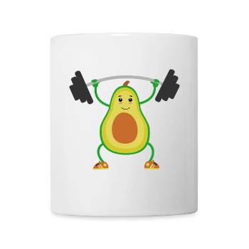 Power Vegan Vegetrarische Santé Force - Mug blanc - blanc - Devant