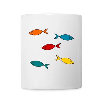 sardine. fish. April fool. sea. ocean - Mug - white - Front
