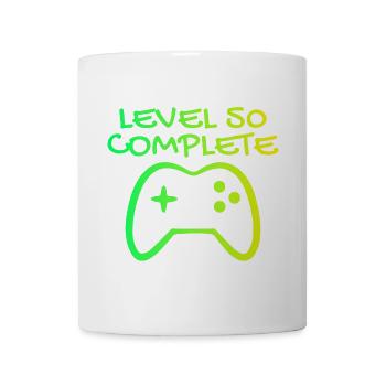 50. Geburtstag Level 50 Complete - Tasse - Weiß - Vorne