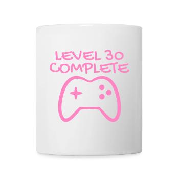 30 anniversaire - Niveau 30 Complete - Gamer 30 ans - Mug blanc - blanc - Devant