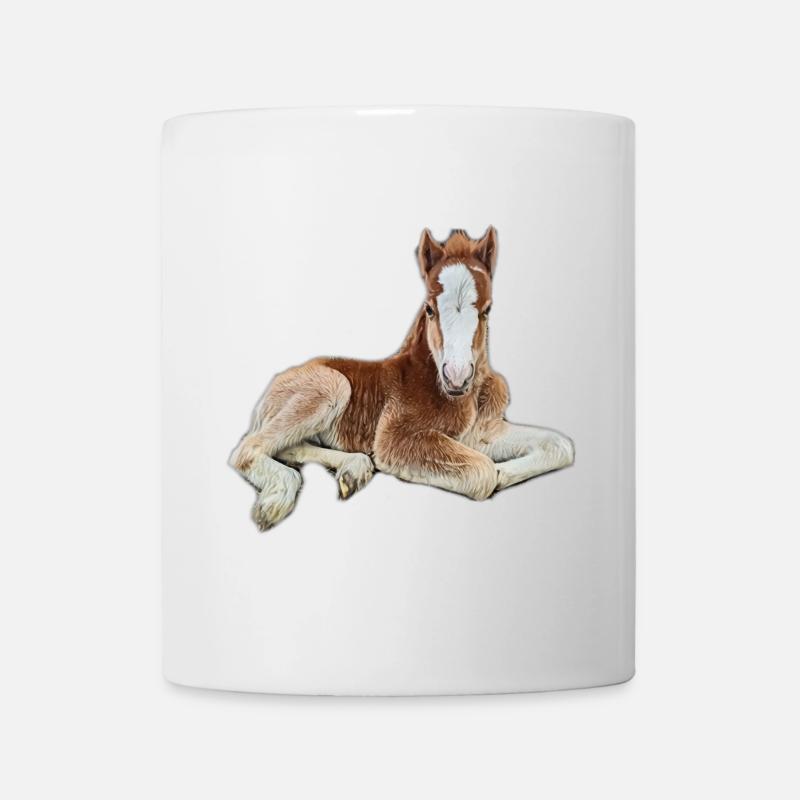 Fohlen - Tasse - Weiß