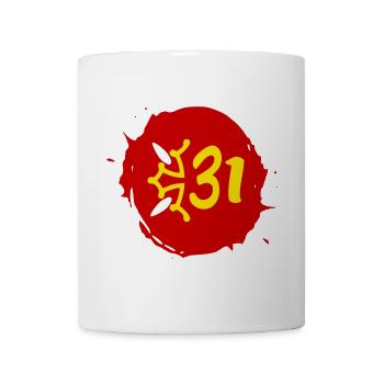 Haute Garonne - Mug - white - Front