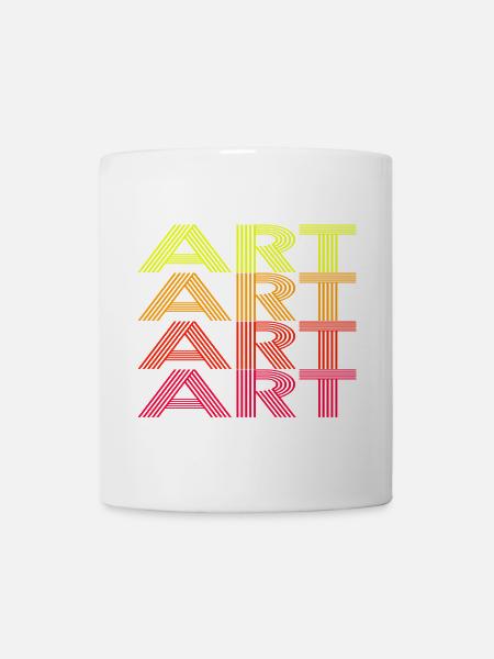 Art - Tasse - Weiß