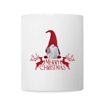 XMAS Wichtel - Merry Christmas - Tasse - Weiß - Vorne