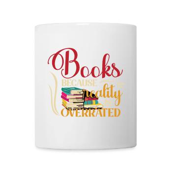 LivresInspiration Citations Design - Mug blanc - blanc - Devant
