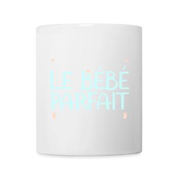Et dieu créa le bébé parfait body mignon naissance - Mug blanc - blanc - Devant
