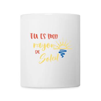 tu es mon rayon de soleil - Mug blanc - blanc - Devant