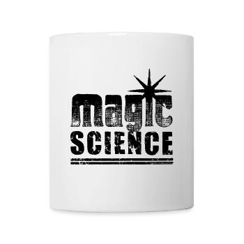 MAGIC SCIENCE - look utilisé avec π ou π - Mug blanc - blanc - Devant
