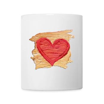L’amour est tout - Sonja Ariel von Staden - Mug blanc - blanc - Devant
