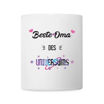 Oma des Universums - Tasse - Weiß - Vorne