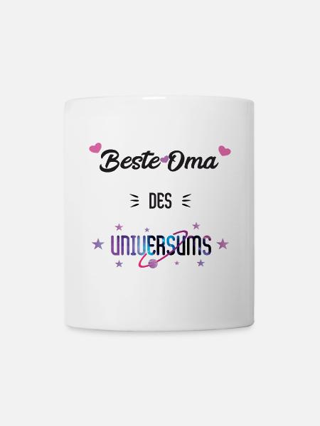 Oma des Universums - Tasse - Weiß