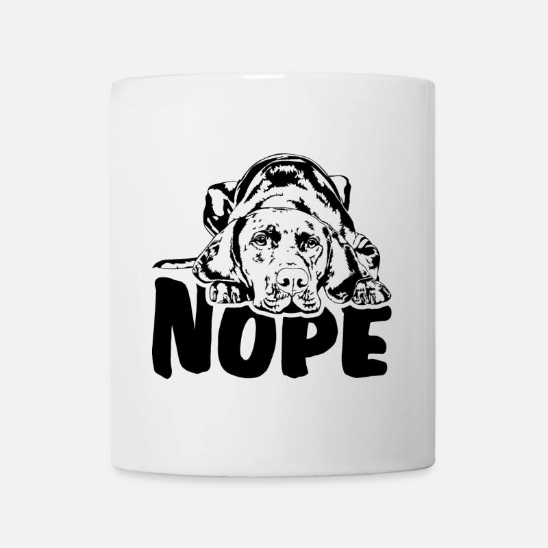 Magyar VIZSLA Nope Hundespruch Hunde Spruch - Tasse - Weiß