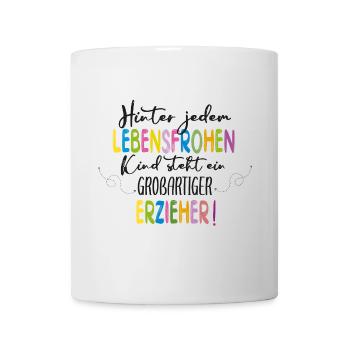 Großartiger Erzieher - Tasse - Weiß - Vorne