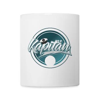 Kapitän - Tasse - Weiß - Vorne