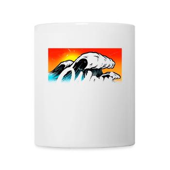 Maui Hawaii Surfen 70er Jahre Strand retro vintage - Tasse - Weiß - Vorne
