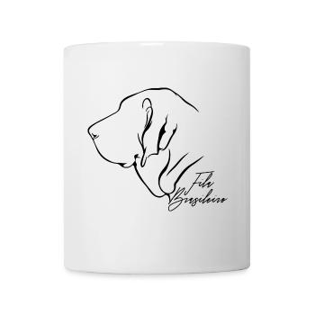 FILA BRASILEIRO Profil Chiens Wilsigns - Mug blanc - blanc - Devant