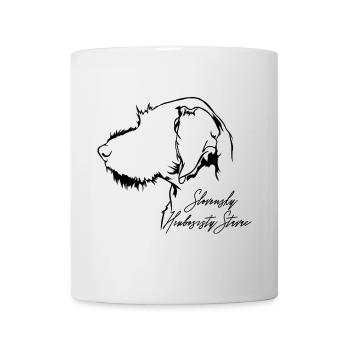 SLOVENSKÝ HRUBOSRSTÝ STAVAČ Profil Chiens Wilsigns - Mug blanc - blanc - Devant