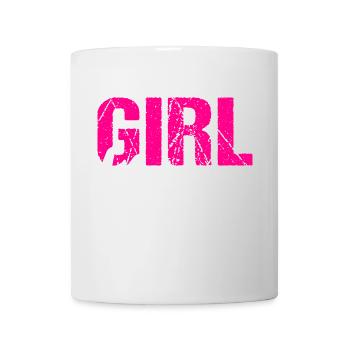 Girl Mom Daughter Mother Mom - Mug - white - Front