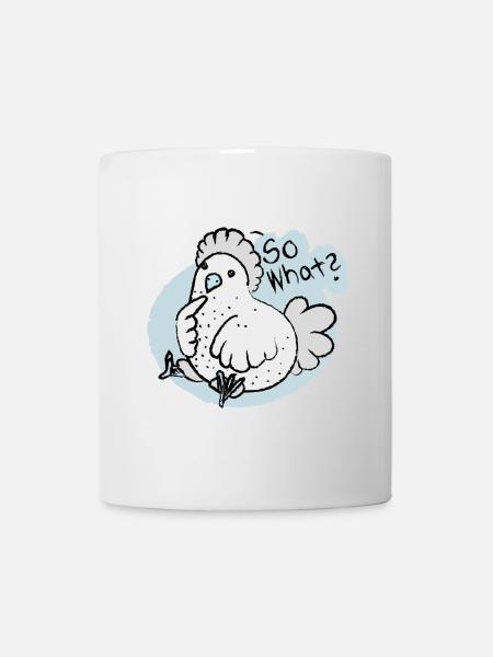 so what ? - Tasse - Weiß