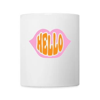 Hello Summer - Tasse - Weiß - Vorne